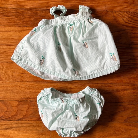 Perfect summer sets! Janie and Jack 0-3 months 2-piece outfits - Picture 3 of 6